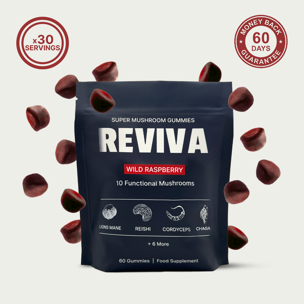 REVIVA 10-in-1 Mushroom Gummy Complex