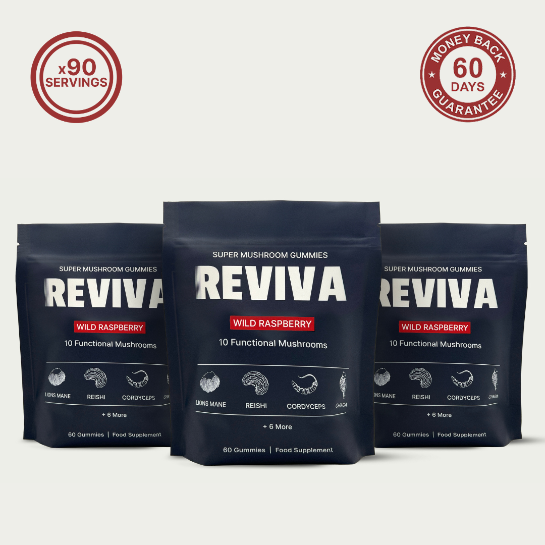 REVIVA 10-in-1 Mushroom Gummy Complex