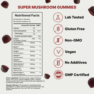 REVIVA Mushroom Gummies