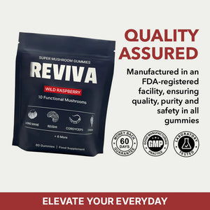 REVIVA Mushroom Gummies